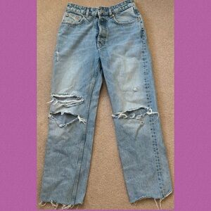 Zara Distressed Jeans
